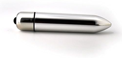 NAYIYE 10 Speeds Mini Powerful Silver Bullet Shape Personal Mssager for Couple