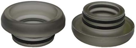 2pcs 810 Flat Drip Tip Reusable Acrylic Material (Black)