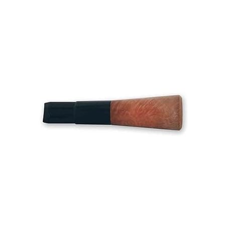 Zigarrenspitze Denicotea aus Bruyéreholz Acryl in braun schwarz 13 mm Durchmesser