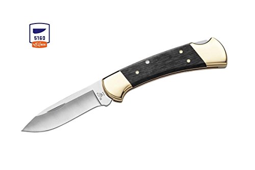 Buck knives 112 charcoal drop point 5160 bos carbon ste…