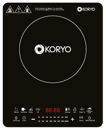 Koryo Induction Cooker KIC27SP (220-240V/50Hz) 2000W - Black