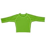 i play. Baby Long Sleeve Rashguard Shirt, Lime, 18 Months