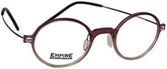 Flexible Titanium Eyeglasses 6006 (Brown, 45)