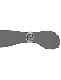 Casio "clásico resina de cuarzo de los hombres y reloj Casual de acero inoxidable, color: plateado (modelo: ae-1400whd-1avcf)
