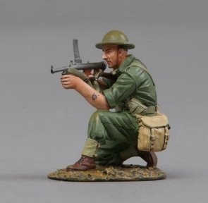 Thomas Gunn Miniatures RS034B Australian Army Owen Gunner - Tin Lid