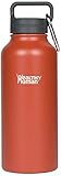 Healthy Human Water Bottles - Cold 24 Hours Hot 12 Hours. Vacuum Insulated Stainless Steel Double Walled Thermos Stein Flask with Carabiner & Hydro Guide