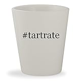 #tartrate - White Hashtag Ceramic 1.5oz Shot Glass