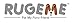 Rugeme™ Hands Free Dog Leash Set. Includes; Leash Belt, 4ft Leash & Treat Pouch. Great for Walking, Jogging Biking or Just Relaxing! (Black)