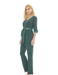 Pijama de maternidad para lactancia (3 piezas)