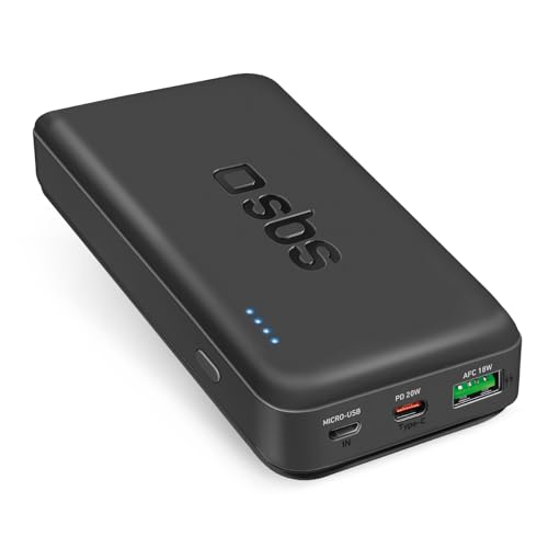 SBS Powerbank 20K Fast, Fuente de alimentación 20000Mah... en promo sur Amazon