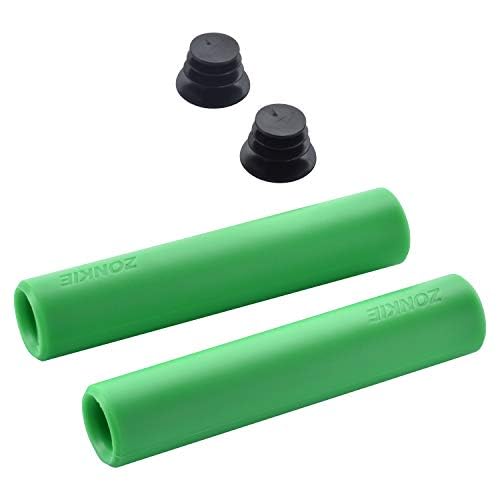 Bicycle Handlebar Grips 1 Pair, Ergonomic Structure Bicycle Grips, Wheel MTB MXB Cycling Handlebar Grips (Green, 30 mm)