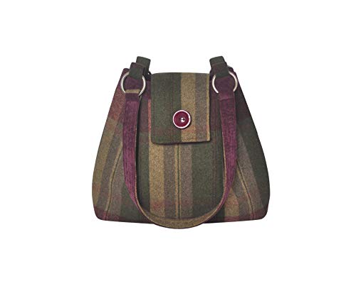 Tweed Ava Bag Fair Trade by Earth Squared SS 2019 (Grape)