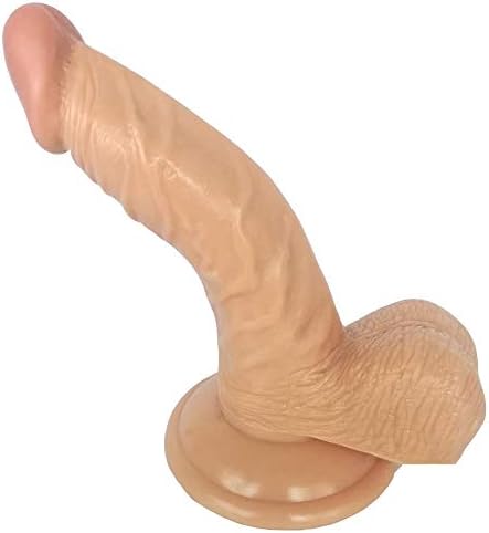 7.08inches Lifelike Silicone D?ld? Toys Relax Waterproof Massage Hand Free for Women Beginners Perfect Size (Color : A)