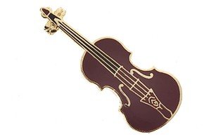 Gift House Pin Music Viola