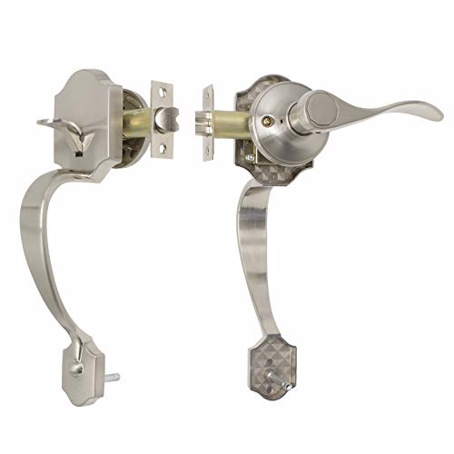 Probrico Camelot Trim Lower Half Front Entry Handleset, Passage Lock