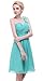 Esvor Flowers One Shoulder Padded Ruffles Short Prom Party Bridesmaid Dress
