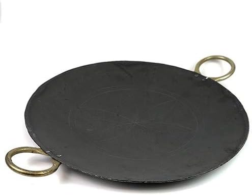 Iron Concave Thawa, Pavbhaji Tawa with Side Metal Handle (23 Cm Dia): Buy Online at Best Price in UAE - Amazon.ae