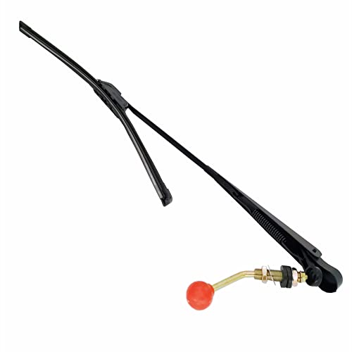 15.7 Inch Universal UTV Windshield Wiper Hand Front Operated Kit