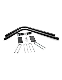 Camco Rhino   Soporte de parachoques RV para tanque de tanque   Se monta directamente en tu parachoques RV para asegurar tu depósito de Rhino en su lugar durante el viaje; se adapta a todos los tamaños de tanque de cesta: 15, 21, 28 y 36 galones (39010)