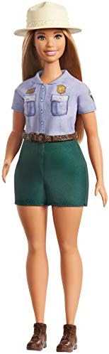 Barbie 12-in Blonde Curvy Park Ranger 