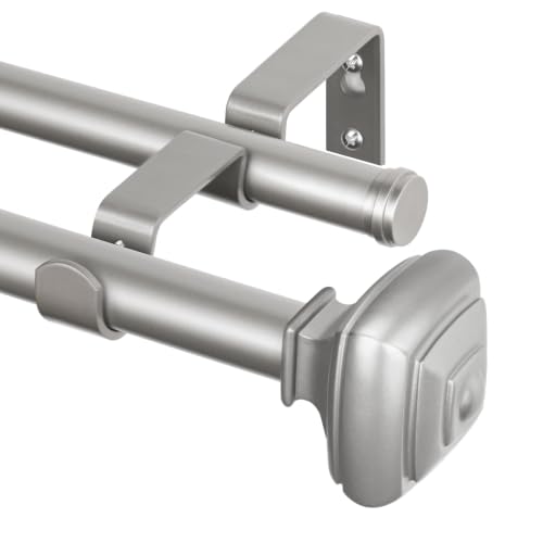 USFOOK Double Curtain Rods