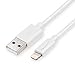 iphone charger [Apple MFi Certified] Yellowknife 3.3ft 1m Spring Coiled Lightning to USB Cable Charger for iphone 7/ 7 Plus / 6/ 6s/ 6 Plus/ 6s plus , iPad Air/ Mini /Pro, iPod (Extra Strong, White)