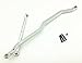 Treal Aluminum Steering Link & Hi-Torque Servo Saver for Axial Wraith & RR10 - Silver