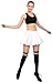 Women's Built-in Shorts Skirts Swim Fitness Pleated Active Running Tennis Golf Skorts/Leggings White