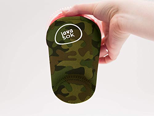 image for JAVA SOK Reusable Iced Coffee Sleeve - Cup Insulator Sleeve for Cold B
