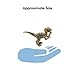 10 Pcs Dinosaur Building Blocks Action Figures Toy Set - Chimpy - Dino Stackable Figures Lot, for Boys and Girls, Perfect as Party Supplies, or as Cake Toppers