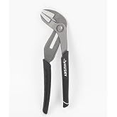Husky 8 in. Quick Adjusting Groove Joint Pliers with Straight Jaw