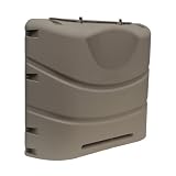 Camco 40531 Heavy-Duty 20lb or 30lb Dual Propane Tank Cover (Champagne)