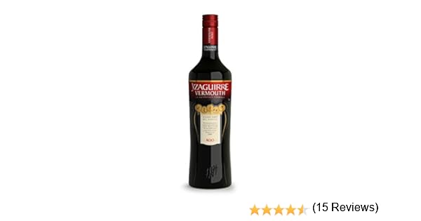 Yzaguirre - Vermouth Rojo - 15 %, 1 L: Amazon.es: Alimentación y ...