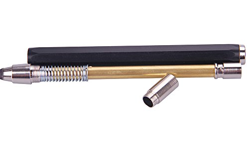 5.6MM Lead Holder Metal Automatic Mechanical Graphite Pencil with Sharpener, 1pcs Clutch Charcoal Pencil for Draft Drawing, Shading, Crafting, Art Sketching
