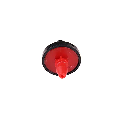 Raindrip PC2050B Pressure Compensating Dripper, 50Pack, Red/Black
