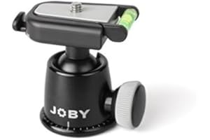 JOBY Ballhead for SLR-Zoom Tripod- Ballhead Attachment for Cameras w/ Zoom Lenses Up To 3kg (6.6 lbs).