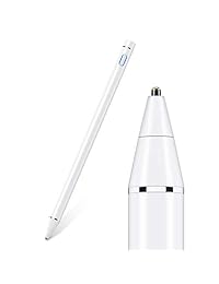 ESR Digital Stylus for Touch Screens, 1.4mm Ultra-Fine Tip, Rechargeable Capacitive Pen with Protective Stylus Cap, Compatible with iPad, iPhone, and Most Phones and Tablets