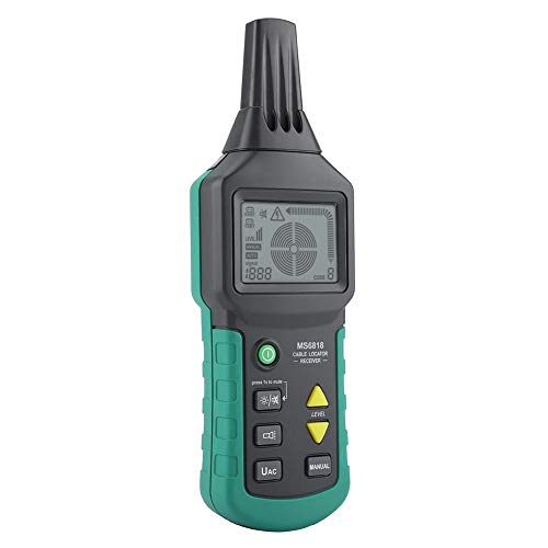 Pokerty Wire Locator, MS6818 12V-400V AC/DC Wire Cable Locator Metal Pipe Detector Tester Line Tracker Can be Adjusted Either Manually or Automatically - Thumbnail 5