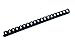 Fellowes 52501, Plastic Combs - Round Back, 1/2