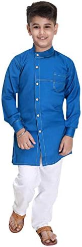 Fourfolds Ethnic Wear Kurta Pyjama Set for Kids and Boys_714