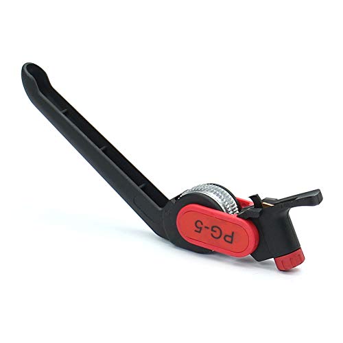 dezirZJjx Ratchet Wheel Type Stripper Cable Knife PG-5 Cable Stripper,Cable Slitter Cutter Stripper Network Hand Tool Black Red