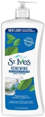 ST IVES Skin Renewing Collagen Elastin 621ml-Moisture-rich Formula Contains a Combination of Essential Collagen & Elastin proteins to Help visibly Improves skin's Elasticity