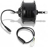 Electric Bike Replacement Hub Motor, Aluminum Alloy IP65 Rainproof 48V 750W 9Pins Rear Drive Wheel Motor with 170 to 175mm Opening for Electric Bikes Modification DIY