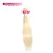613 Blonde Unprocessed Brazilian Silk Straight Virgin Hair Bundles MS LOVE 8A High Quality Honey Blonde 100% Human Hair Extensions(1 Bundle 10Inch)