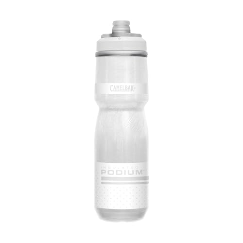 CAMELBAK PODIUM CHILL 24oz Fahrrad Trinkflasche – doppelwandige Isolierung – optimierte Käfigpassform – leicht zu reinigen – hoher Durchfluss – Reflec