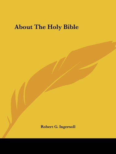 About The Holy Bible