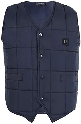 Heated Vest - 3 Size Heating Warm Vest,Smart Heated USB Charge Sleeveless Vest Jacket,Body Heating Vest,Jacket Coat.(L,XL,XXL) (Size : L)