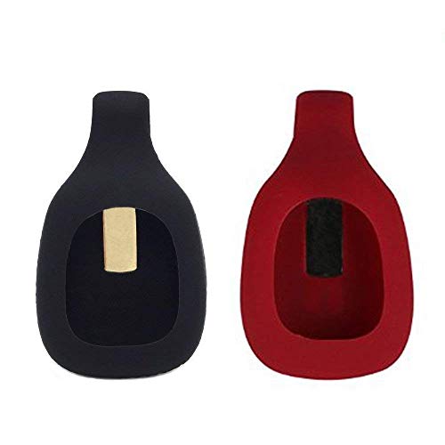 Fitbit Zip Clip By XXSCY®, 2pcs Replacement Clip for Fitbit Zip Only (No tracker) (Black&Rose) - Thumbnail 5