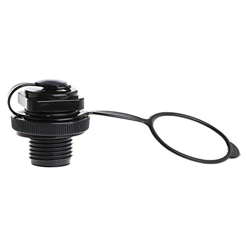 Gimiton Inflatable Air Valve with Caps Screw Twist Lock, 2Pc Inflatable Boat Spiral Air Plugs + 2Pc Scupper Plugs for Kayak, for Inflatable Boat Fishing Boats Raft Airbed - Thumbnail 3
