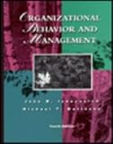 Organizational Behavior and Management, Ivancevich, John M. and Matteson, Michael T., 0256162093